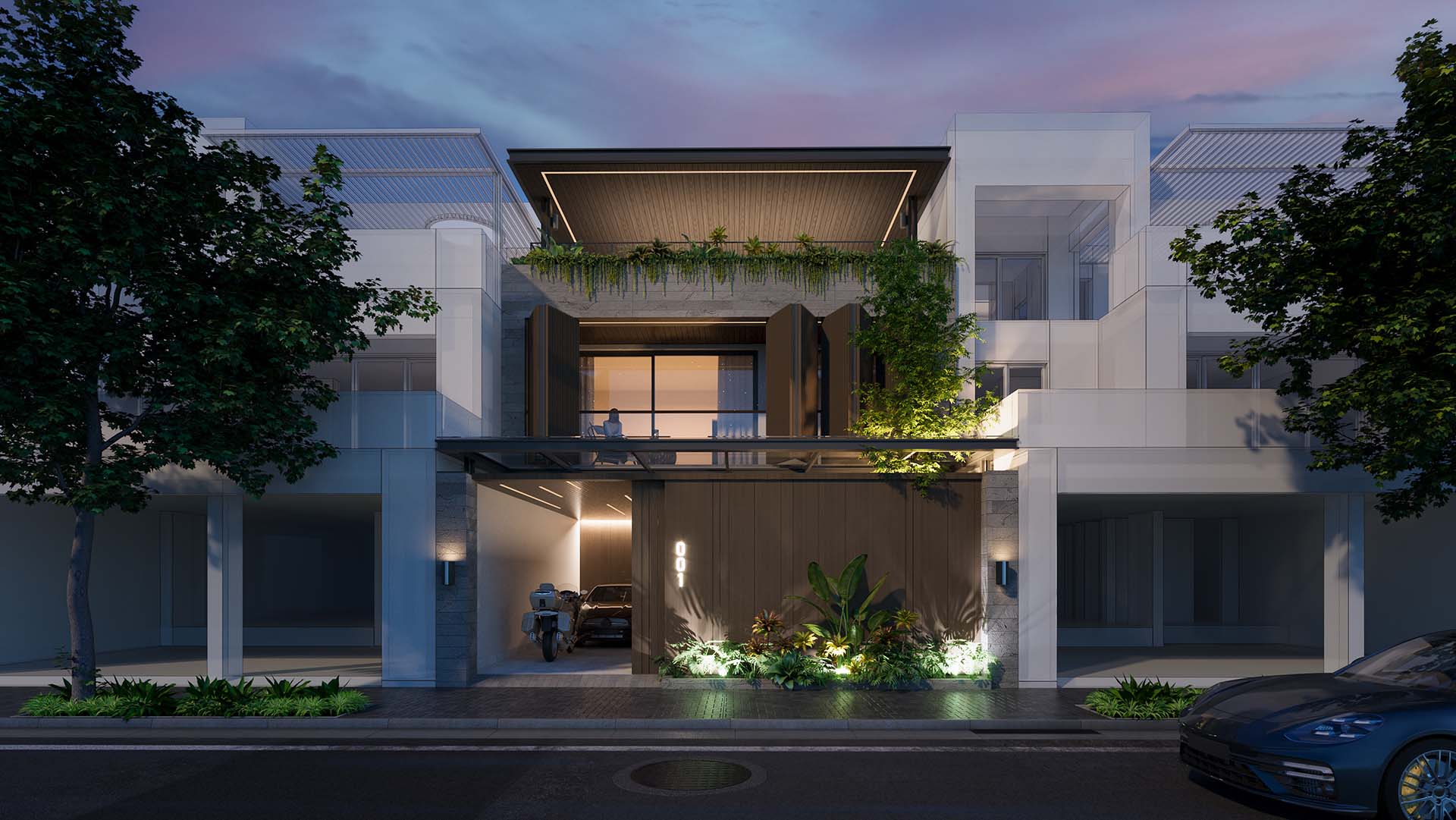 ECO-TOWNHOUSE ARCHITECTURE