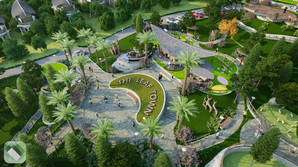 Phối cảnh nhà clubhouse