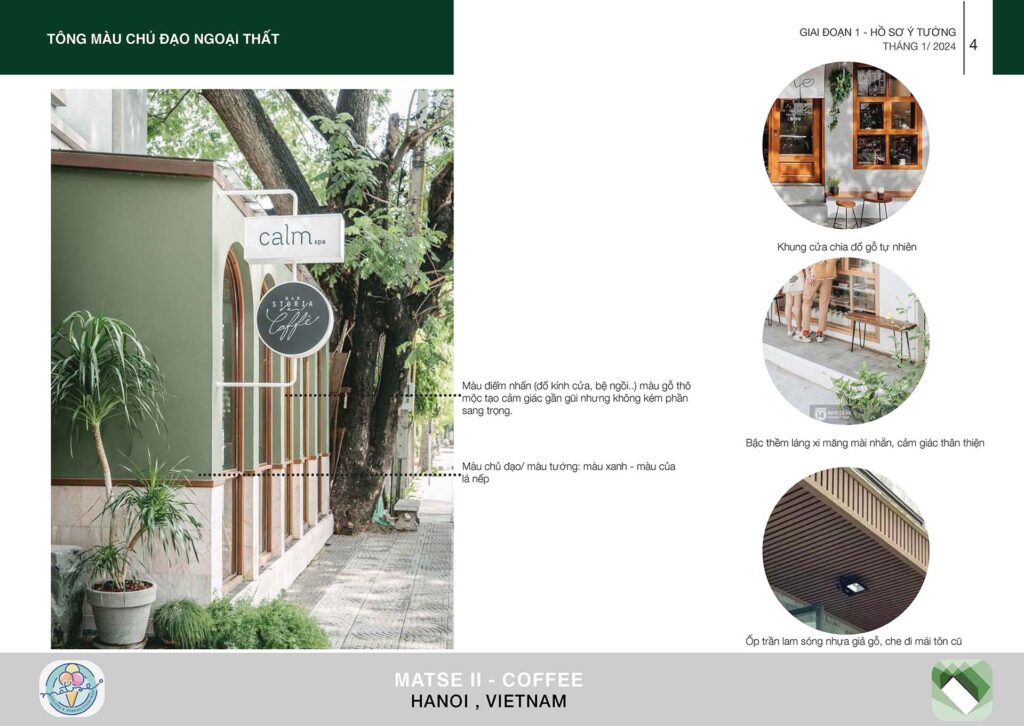 định hướng quán kem nhỏ xinh 2